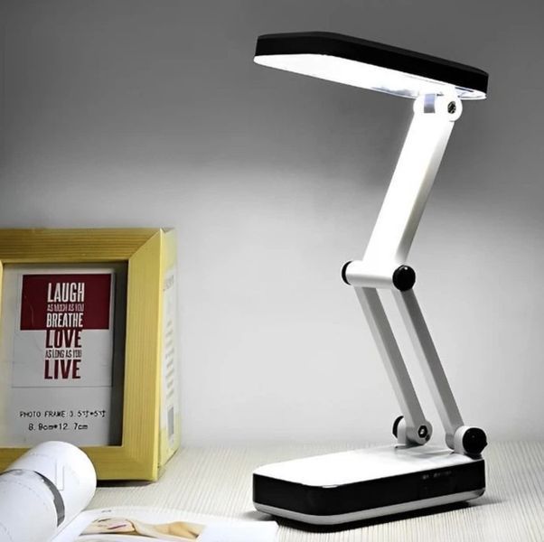 Настільна акумуляторна складана лампа USB 24 LED, світильник/трансформер YT-666