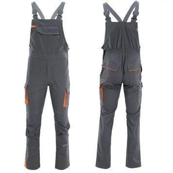 Напівкомбінезон робочий стрейчевий SARA KING FLEX-B Grey Black ( ) літній спецоядг 3146656127 фото