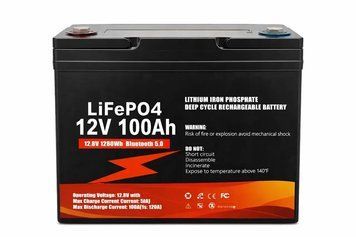 Акумулятор LANPWR 12V 100Ah для автономних систем живлення Польща